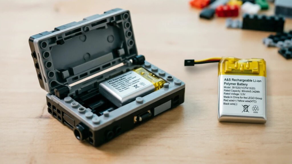 LEGO 391520 custom lithium polymer battery (3.8V 90mAh) by A&S Power