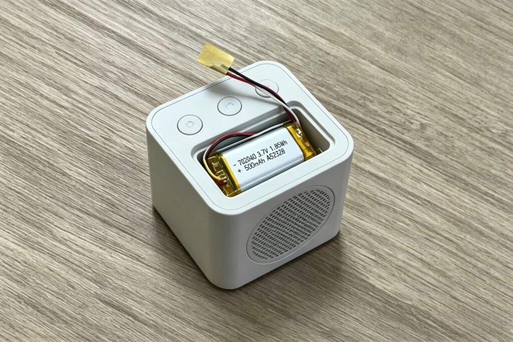 702040 3.7V 500mAh lithium ion batteries for Bluetooth speakers, safety compliant to prevent battery fires