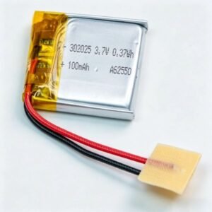 Ultra-compact Li-Polymer battery for tiny electronics