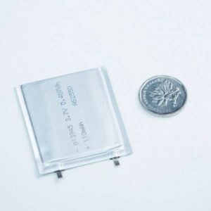 Ultra-slim Li-Polymer battery for wearable devices