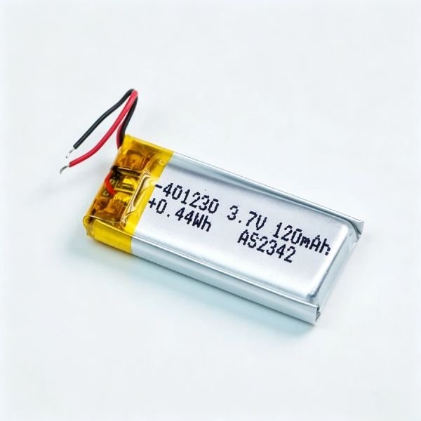 3.7V 120mAh Compact Li-Polymer Battery 401230 - Image 3