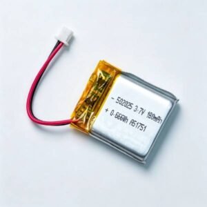 Small rechargeable Li-Polymer battery for IoT sensors and smart tags
