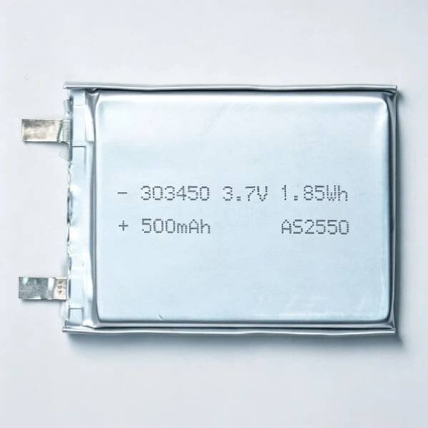 Ultra-slim Li-Polymer battery for compact electronics