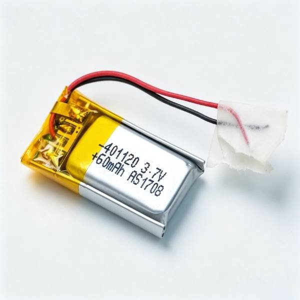 3.7V 60mAh Li-Polymer Battery AS401120 - Image 2