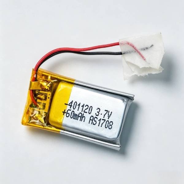 3.7V 60mAh Li-Polymer Battery AS401120 - Image 3