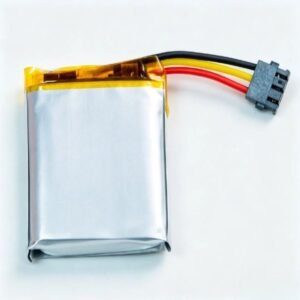Tiny 3.8V battery for smart wearables and sensors