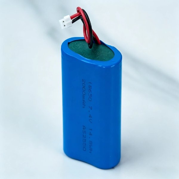 7.4V 2000mAh 18650 Lithium Battery Pack with Protection - Image 2