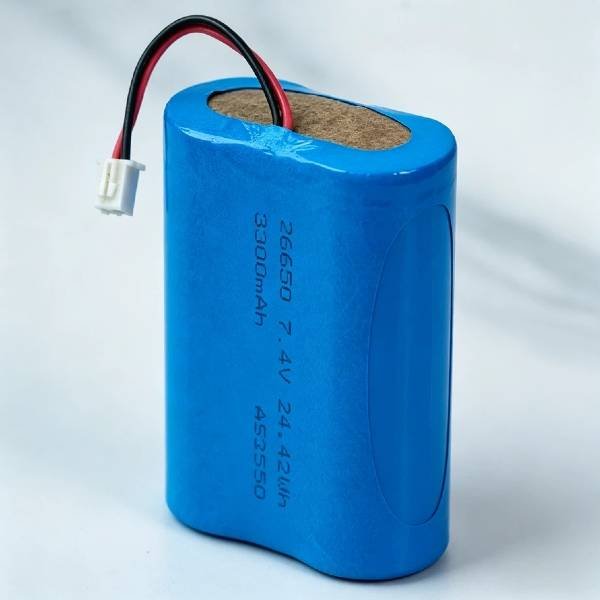 7.4V 3300mAh Lithium Battery Pack with XHR-2P Connector AS26650 - Image 2