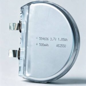 3.7V 500mAh semi-circle battery for smartwatches