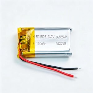 3.7V 150mAh miniature Li-Po battery pack with protection