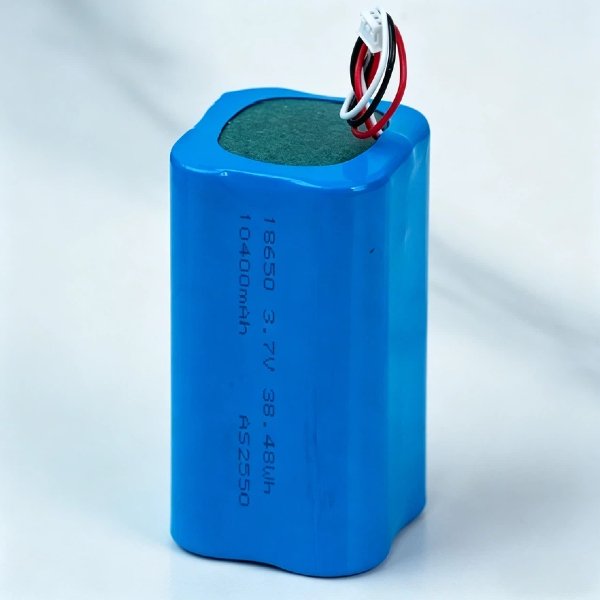 3.7V 10400mAh 18650 battery pack with NTC