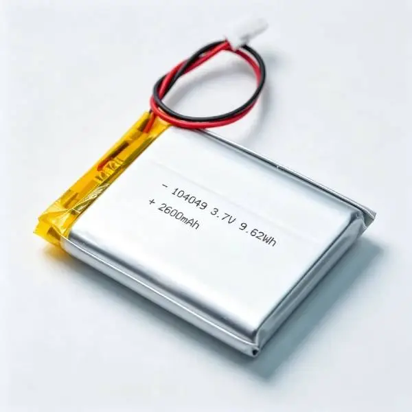 High-Capacity 3.7V 2600mAh Li-Polymer Battery AS104049 - Image 3