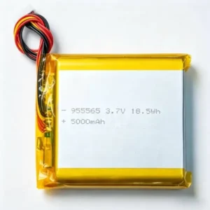 AS95556 3.7V 5000mAh Li-Polymer battery installed in rugged industrial handheld devices