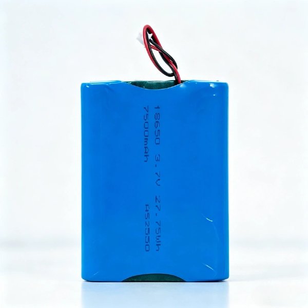 3.7V 7500mAh 18650 battery pack with ZHR-2P connector