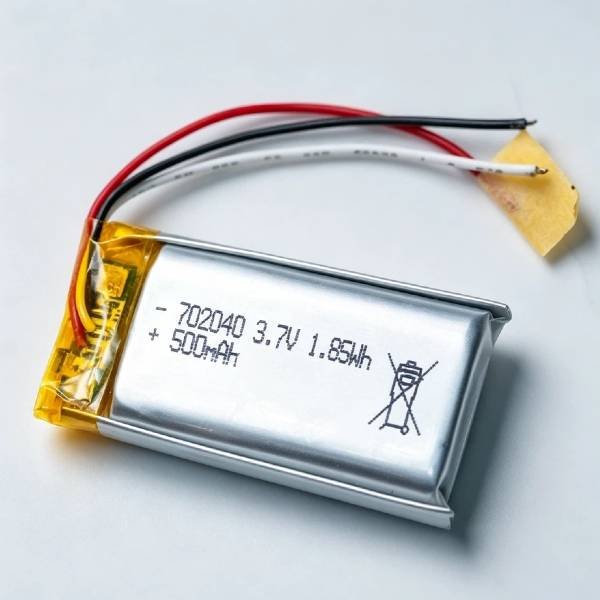 3.7V 500mAh Li-Polymer Battery AS702040 - Image 2