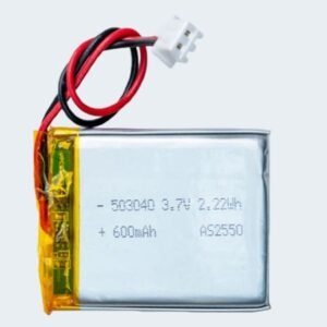 Li-Polymer battery for smart wearables and fitness trackers
