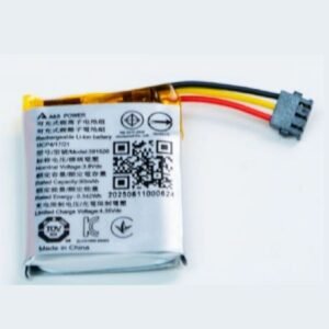 Tiny 3.8V battery for smart wearables and sensors