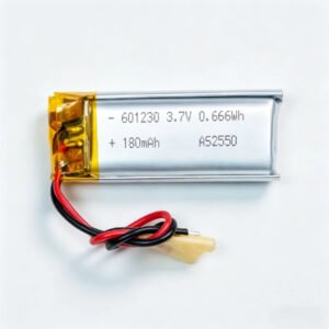 3.7V 180mAh micro Li-Po battery with protection