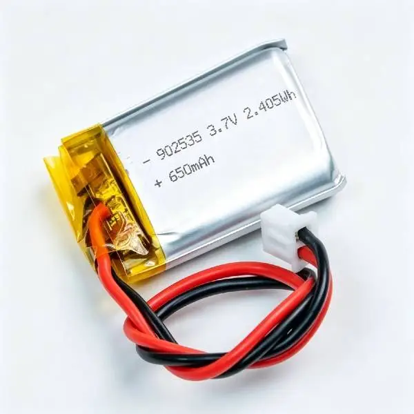 3.7V 650mAh Li-Polymer Battery Pack AS902535 - Image 2