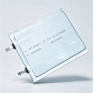 3.7V 20mAh ultra-thin Li-Po battery for wearables