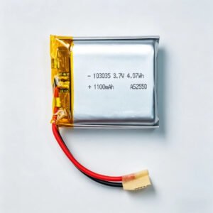 3.7V 1100mAh ultra-thin Li-Po battery with protection