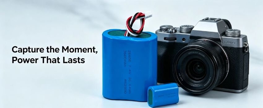 Protected lithium battery pack for small equipment 