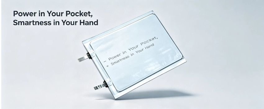 1.1mm thin lithium polymer battery for smart cards
