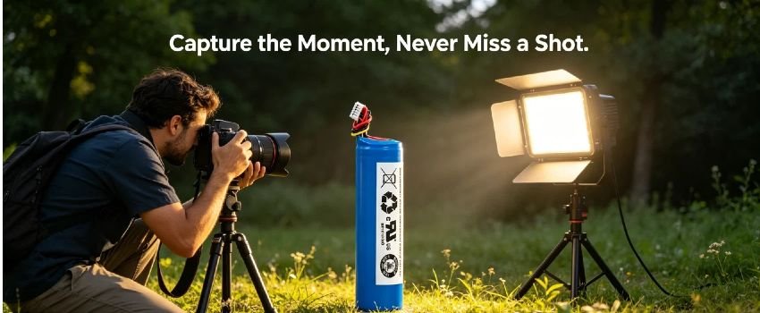 Rugged and reliable lithium batteries deliver consistent power for industrial equipment, automation systems and manufacturing tools.
