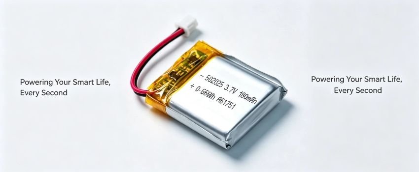 Tiny 3.7V 180mAh Li-Polymer battery for RC toys and hobby projects