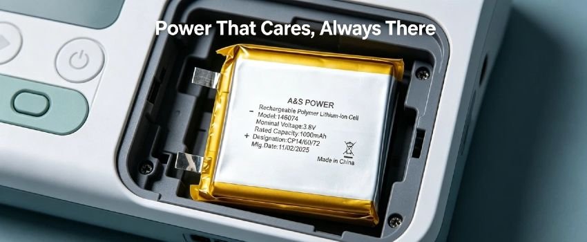 Rechargeable 3.8V Li-Polymer cell for portable electronics