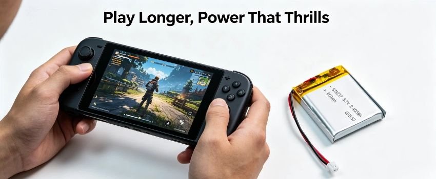 High-capacity Li-Po battery pack for wearables