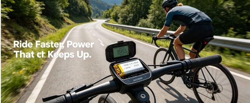Reliable Li-Po battery for wearables and portable devices 