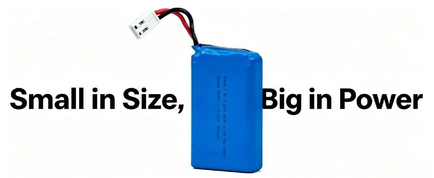 Li-Polymer battery pack for hobby and consumer devices