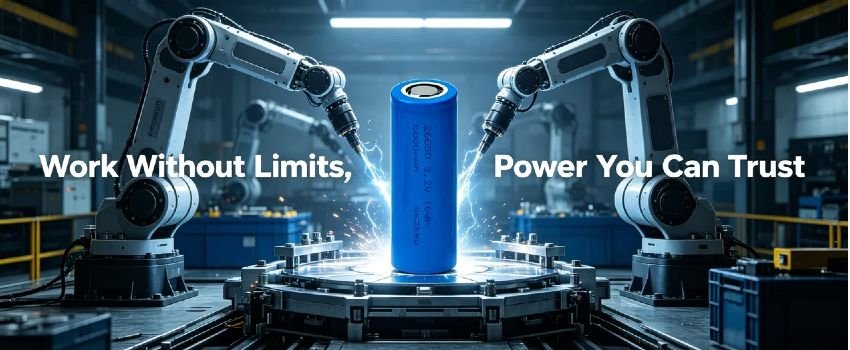 3.2V 5000mAh LiFePO4 battery for solar storage