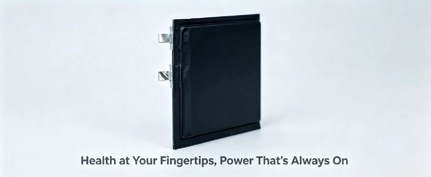 Flexible 3.7V Li-Po battery for RFID tags 