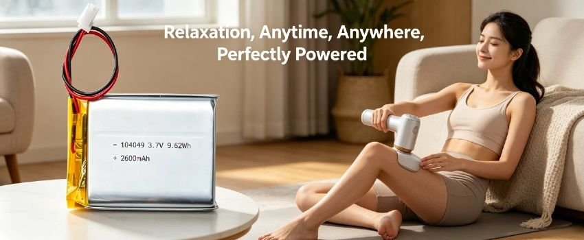 High-performance AS104049 Li-Polymer battery for tablets, handheld consoles, and wearables