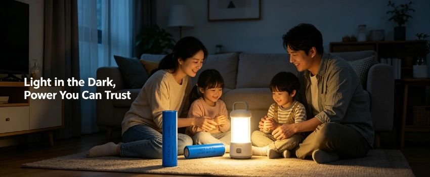 Compact and high energy density 18650 batteries power LED lights, flashlights, and portable lighting devices efficiently.