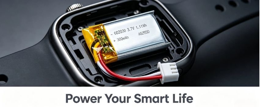 Stable Li-Polymer battery for portable medical devices