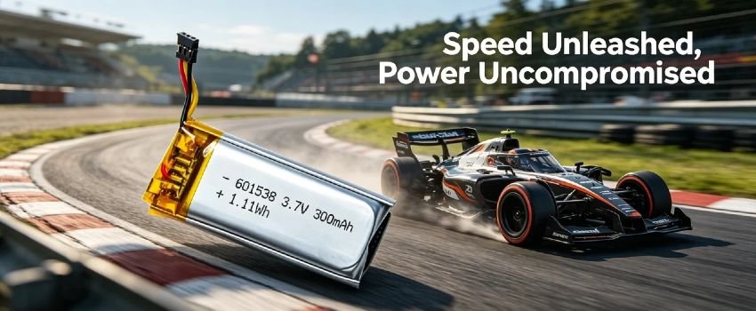 Reliable Li-Polymer battery with NTC for industrial monitoring devices