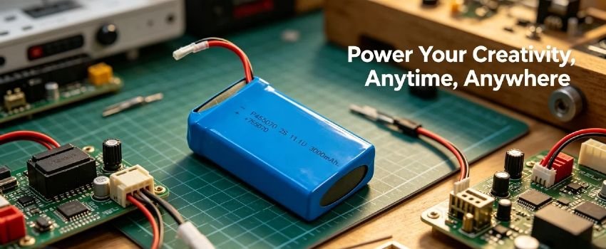 Li-Polymer battery pack for industrial and drone applications 