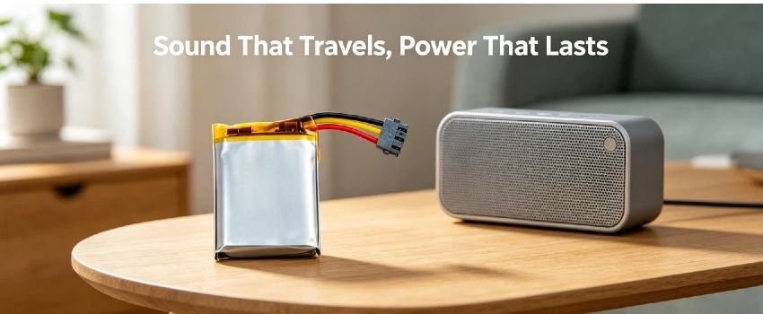 3.8V 90mAh Li-Polymer battery pack with NTC 