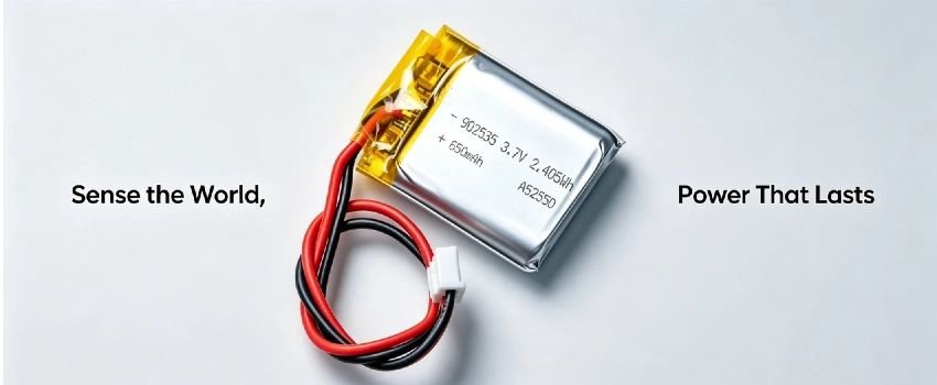 Li-Po battery pack with plug-and-play connector 