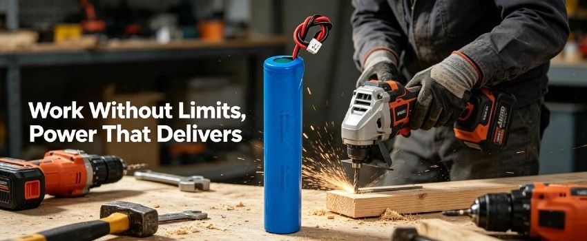 1800mAh Li-ion battery pack for DIY projects
