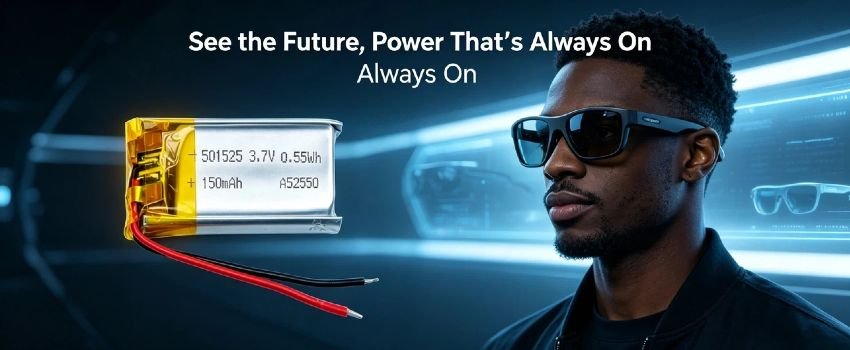 Safe Li-Po battery for wearables and IoT sensors