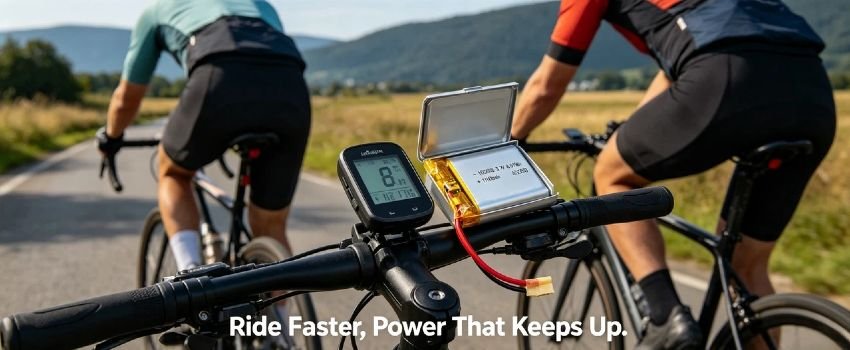Ultra-thin Li-Po battery for wearables and IoT devices 