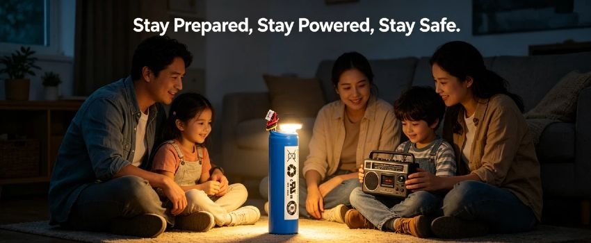 High-capacity rechargeable lithium batteries power all types of consumer electronics and digital devices with long-lasting performance.