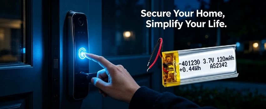 Low self-discharge Li-Polymer battery for IoT sensors