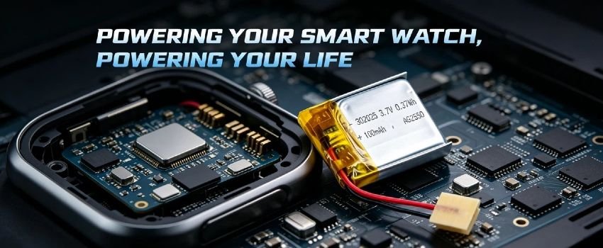 Ultra-low self-discharge Li-Polymer batteries provide long-lasting power for small IoT sensors, tags, and wireless communication modules.