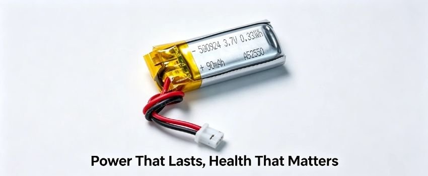 Li-Po battery pack with plug-and-play connector