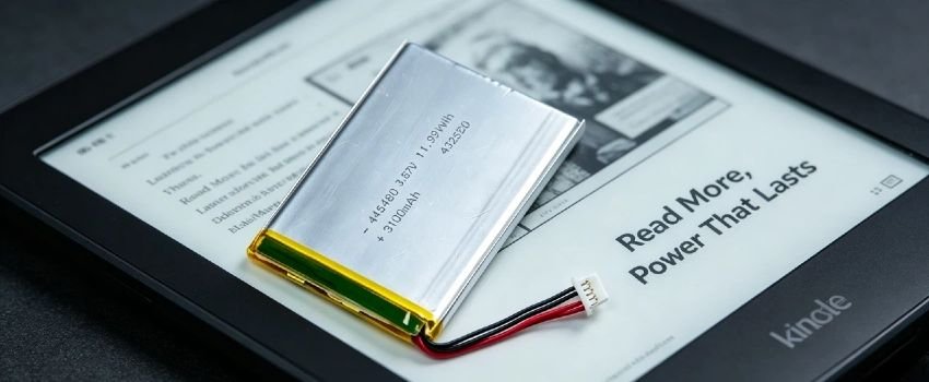 High-density lithium polymer battery for tablets